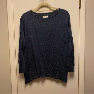 Lou & Grey Blue Lightweight Sweater
